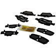BRF1576 Rear Semi-metallic Brake Pad Set