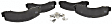 BRF1869 Front OE Replacement Brake Pad Set