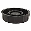BRFC22 Brake Master Cylinder Cover - Anodized Black, Plastic, Direct Fit