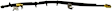 BRHF-17 Front, Passenger Side Motorcraft OE Replacement Brake Line, Metal and Rubber