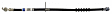 BRHF277 Front, Driver Side Brake Line