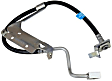 BRHF36 Front, Passenger Side Motorcraft OE Replacement Brake Line, Metal and Rubber