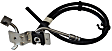BRHF75 Front, Passenger Side Motorcraft OE Replacement Brake Line, Metal and Rubber