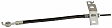 BRHR111 Rear, Passenger Side Brake Line