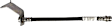 BRHR114 Rear, Passenger Side Brake Line, EPDM Rubber