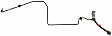 BRHR194 Rear, Passenger Side Brake Line