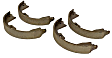 BRPF14 Parking Brake Shoe - Direct Fit, 2-Wheel Set