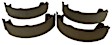 BRPF6 Parking Brake Shoe - Direct Fit, 2-Wheel Set