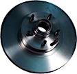 BRR183 Front, Driver or Passenger Side Brake Disc, Plain Surface,, RWD, Motorcraft OE Replacement