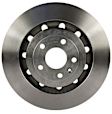 2015 Ford Explorer - Front, Driver or Passenger Side Brake Disc, Plain Surface, FWD,  With Heavy Duty Calipers And Pads, With Non-Painted Calipers, Motorcraft OE Replacement