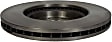 BRR306 Front, Driver or Passenger Side Brake Disc, Plain Surface,, FWD