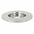 BRR447 Rear, Driver or Passenger Side Brake Disc, Plain Surface, 5 Lugs