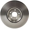 BRRF236 Front, Driver or Passenger Side Brake Disc, Plain Surface, FWD, Motorcraft OE Replacement