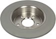2017 Ford C-Max - Rear, Driver or Passenger Side Brake Disc, Plain Surface, FWD,  OE Design, Motorcraft OE Replacement