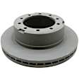 2015 Ford F-650 - Rear, Driver or Passenger Side Brake Disc, Plain Surface, 4 X 2,  With 24,000 Lb. - 26,000 Lb. Gvw