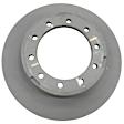 2015 Ford F-650 - Rear, Driver or Passenger Side Brake Disc, Plain Surface, 4 X 2,  With 24,000 Lb. - 26,000 Lb. Gvw