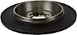 2003 Mercury Mountaineer - Rear, Driver or Passenger Side Brake Disc, Plain Surface, 4WD,  OE Design, Motorcraft OE Replacement