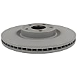 BRRF399 Front, Driver or Passenger Side Brake Disc, Plain Surface, 5 Lugs