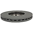 BRRF435 Front, Driver or Passenger Side Brake Disc, Plain Surface, 5 Lugs