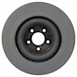 BRRF439 Front, Driver or Passenger Side Brake Disc, Plain Surface, 5 Lugs