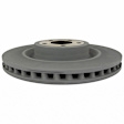 BRRF439 Front, Driver or Passenger Side Brake Disc, Plain Surface, 5 Lugs