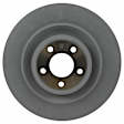 BRRF439 Front, Driver or Passenger Side Brake Disc, Plain Surface, 5 Lugs
