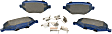 BRSD1377 Rear SuperDuty Series Ceramic Brake Pad Set