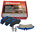 2013 Ford Escape - Rear Ceramic Brake Pad Set, FWD, High Level Service Design, Severe Duty, SuperDuty Series