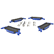 BRSD1602 Rear Semi-metallic Brake Pad Set