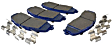 BRSD1680 Front SuperDuty Series Ceramic Brake Pad Set
