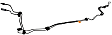 BRT268 Rear, Rearward Brake Line
