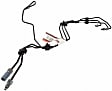 2020 Lincoln MKZ - Front, Driver Side Brake Line, Automatic CVT Transaxle, From ABS Module to Rear Bundle