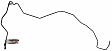 2009 Ford F-450 Super Duty - Front, Passenger Side Brake Line, Attaches to Front Right Brake Hose