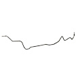 BRTF218 Front, Passenger Side Brake Line