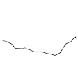 BRTF218 Front, Passenger Side Brake Line