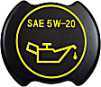 2008 Ford F-250 Super Duty - Oil Filler Cap, Coating: Standard, 1L3E-6766-AA, Screw On Style, Motorcraft OE Replacement