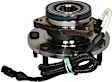 HUB-107 Front, Driver or Passenger Side Wheel Hub, With Bearing, 4WD, Motorcraft OE Replacement