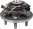 HUB-16 Front, Driver or Passenger Side Wheel Hub, With Bearing, 4WD, Motorcraft OE Replacement