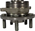 HUB-201 Front, Driver or Passenger Side Wheel Hub, With Bearing,, Motorcraft OE Replacement