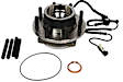 HUB216 Front, Driver or Passenger Side Wheel Hub, 4 X 4