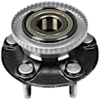 HUB-238 Rear, Driver or Passenger Side Wheel Hub, With Bearing, 4 X 2, Motorcraft OE Replacement