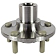 HUB266 Front, Driver or Passenger Side Wheel Hub, 5 Lugs