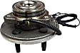 HUB-29 Front, Driver or Passenger Side Wheel Hub, With Bearing,, Motorcraft OE Replacement
