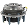 HUB327 Front, Driver or Passenger Side Wheel Hub, 8 Lugs, 4 X 4