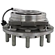 HUB346 Front, Driver or Passenger Side Wheel Hub, 10 Lugs