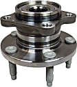 HUB-34 Rear, Driver or Passenger Side Wheel Hub, With Bearing, AWD, 3.5L, 6Cyl, Motorcraft OE Replacement