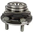 HUB352 Rear, Driver or Passenger Side Wheel Hub, 5 Lugs