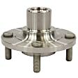 HUB374 Front, Driver or Passenger Side Wheel Hub, 4 Lugs, AWD