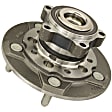 HUB375 Front, Driver or Passenger Side Wheel Hub, 5 Lugs, RWD