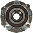 HUB376 Rear, Driver or Passenger Side Wheel Hub, 5 Lugs
